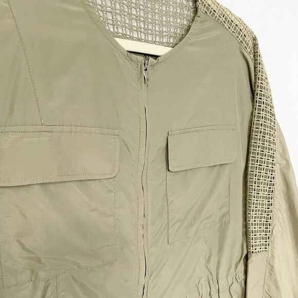 ab.f.z Olive Green Lightweight Jacket L - Picture 5 of 8